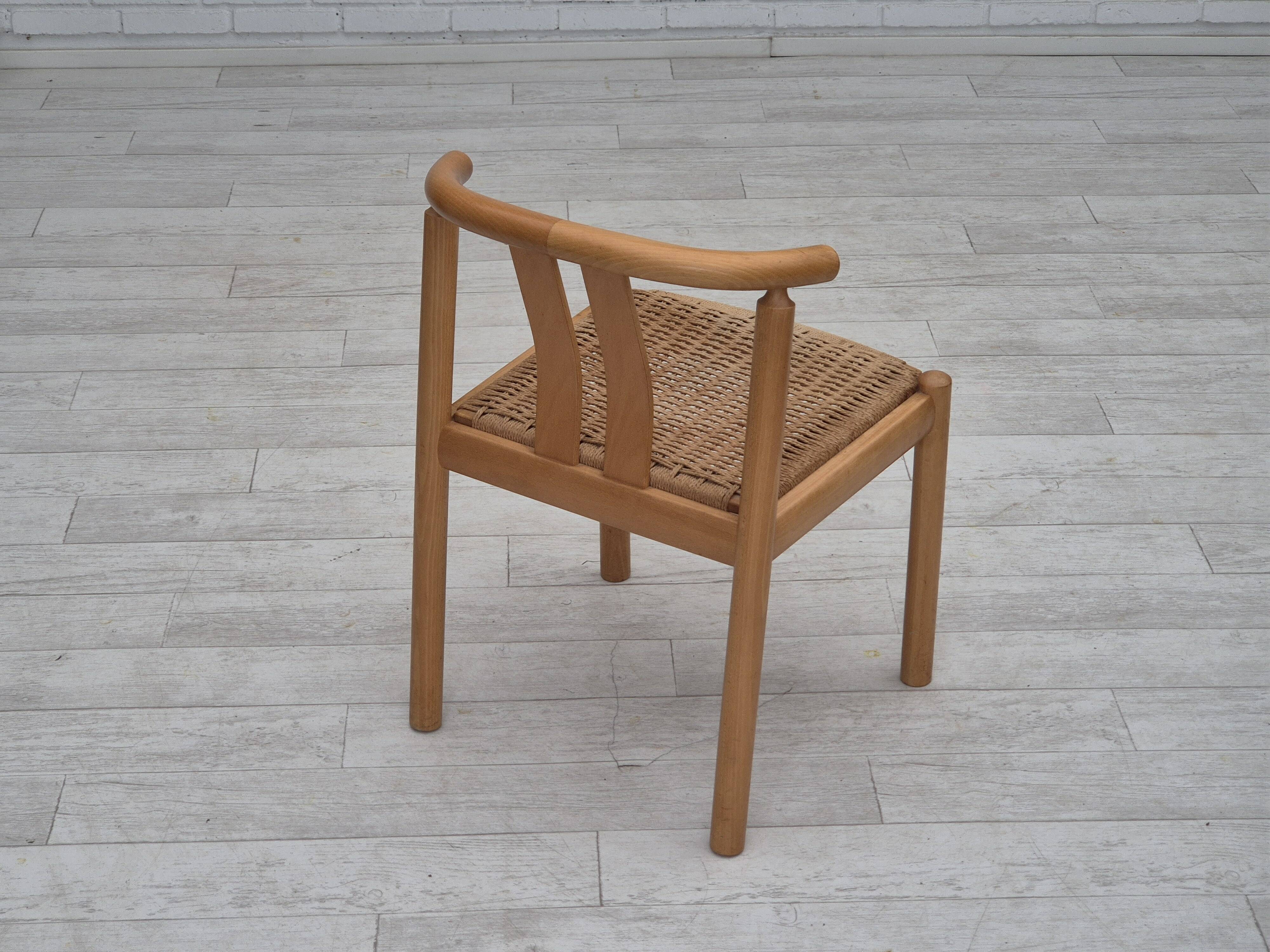 1970s, Danish design by Hans J. Frydendahl, pair of chairs model "Cleopatra".