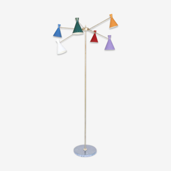 Lampadaire italien 6 bras