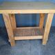 Workbench 100cm old solid wood
