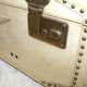 Suitcase parchment and leather 1940/50