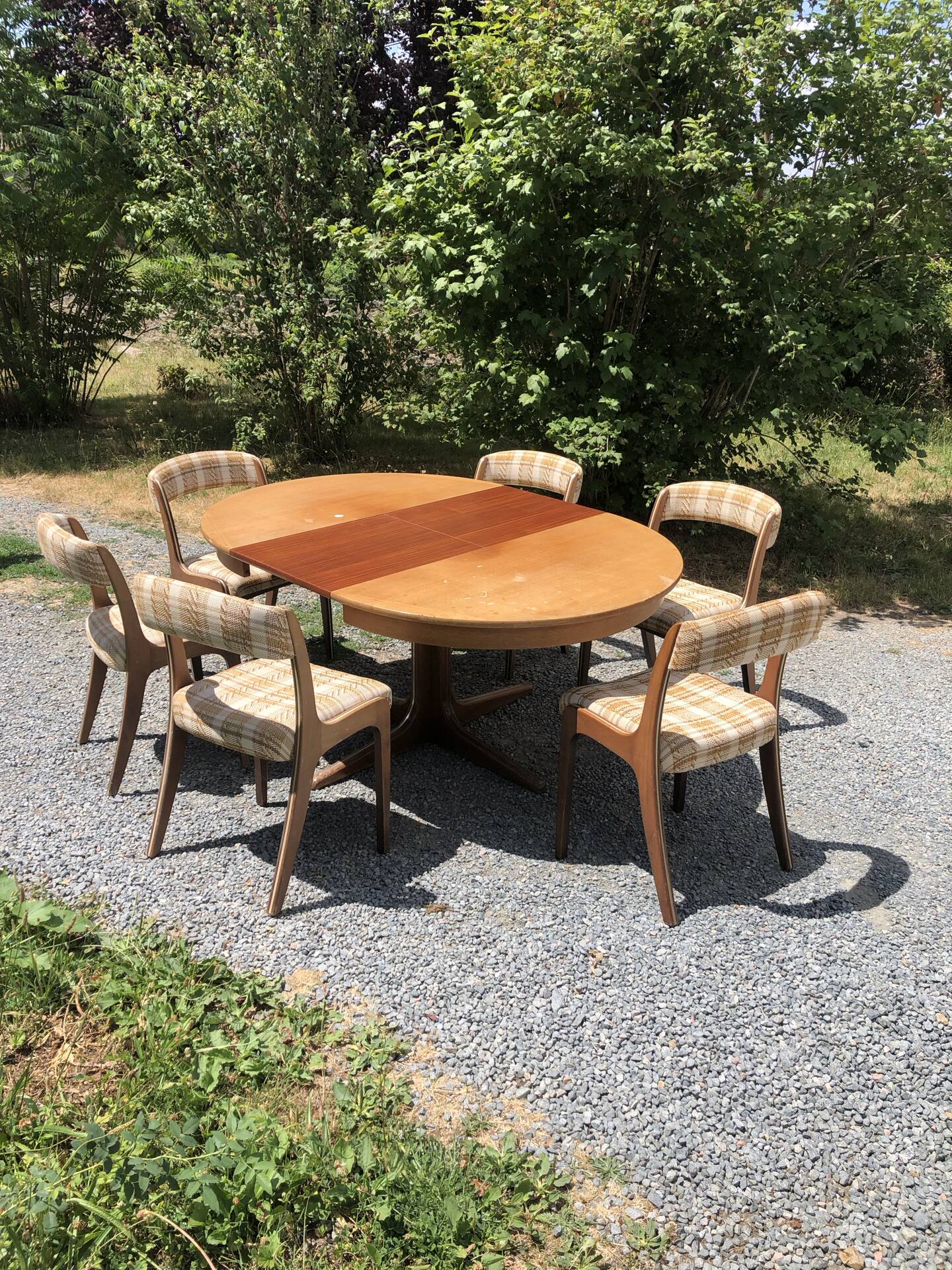 Table et chaises bauman