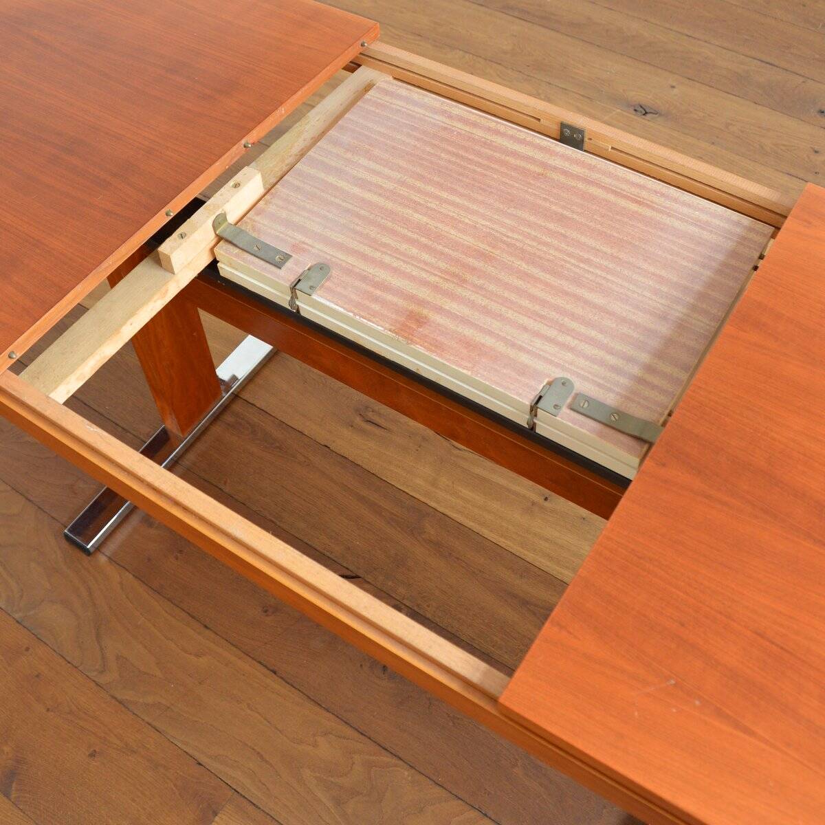 Scandinavian extendable dining table 1960s