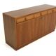 Scandinavian walnut sideboard, Bertil Fridhagen, Bodafors, Sweden, 1960