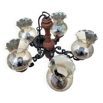 5-branch chandelier