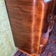 Art decó vintage Brocante burr walnut cocktail bar sideboard