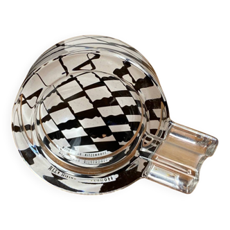 Cendrier en cristal, vintage, Rita Wyss, Ritzenhoff