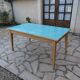 Table rectangulaire vintage