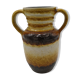 Seventies vintage handle vase
