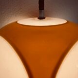 Vintage Yellow Plastic Ufo Ceiling Lamp by Luigi Colani for Massiv, Belgium, 1970s