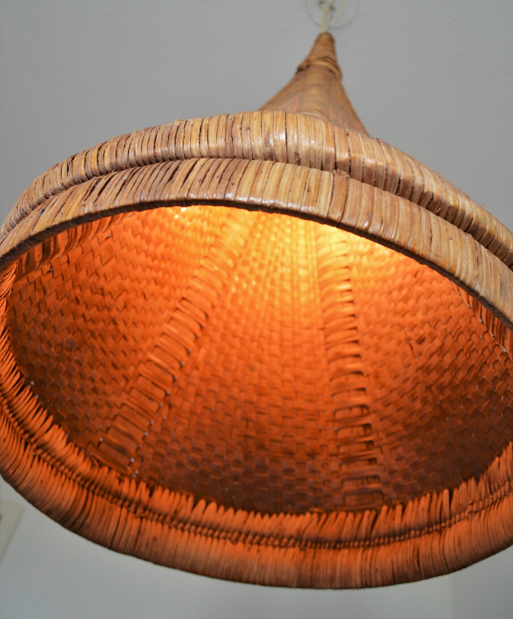 Rattan hanging lamp 60/70