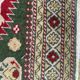Tapis vintage caucasien couloir 80x280 cm
