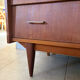 Vintage Scandinavian library secretary