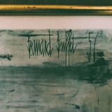 Lithograph by Bernard Buffet: the city and our lady of Paris