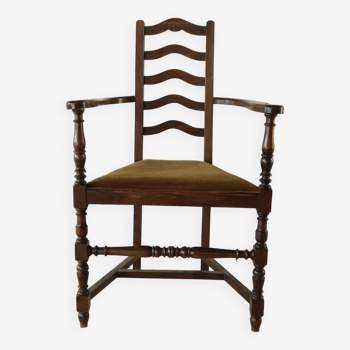 Chaise anglaise style georgien des années 1800.