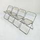Chaise Plia transparente par Giancarlo Piretti pour Castelli, 1960