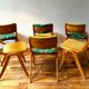 6 vintage chairs