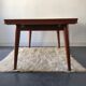 Table with 2 extensions, vintage 60s