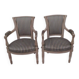 Louis XVI style Directoire armchair