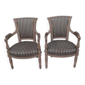 Fauteuil directoire de style Louis XVI