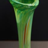 Vintage glass vase arlecchino Murano