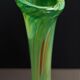Vase vintage en verre arlecchino Murano