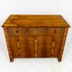 Grande commode Biedermeier en placage de noyer 1820-1840