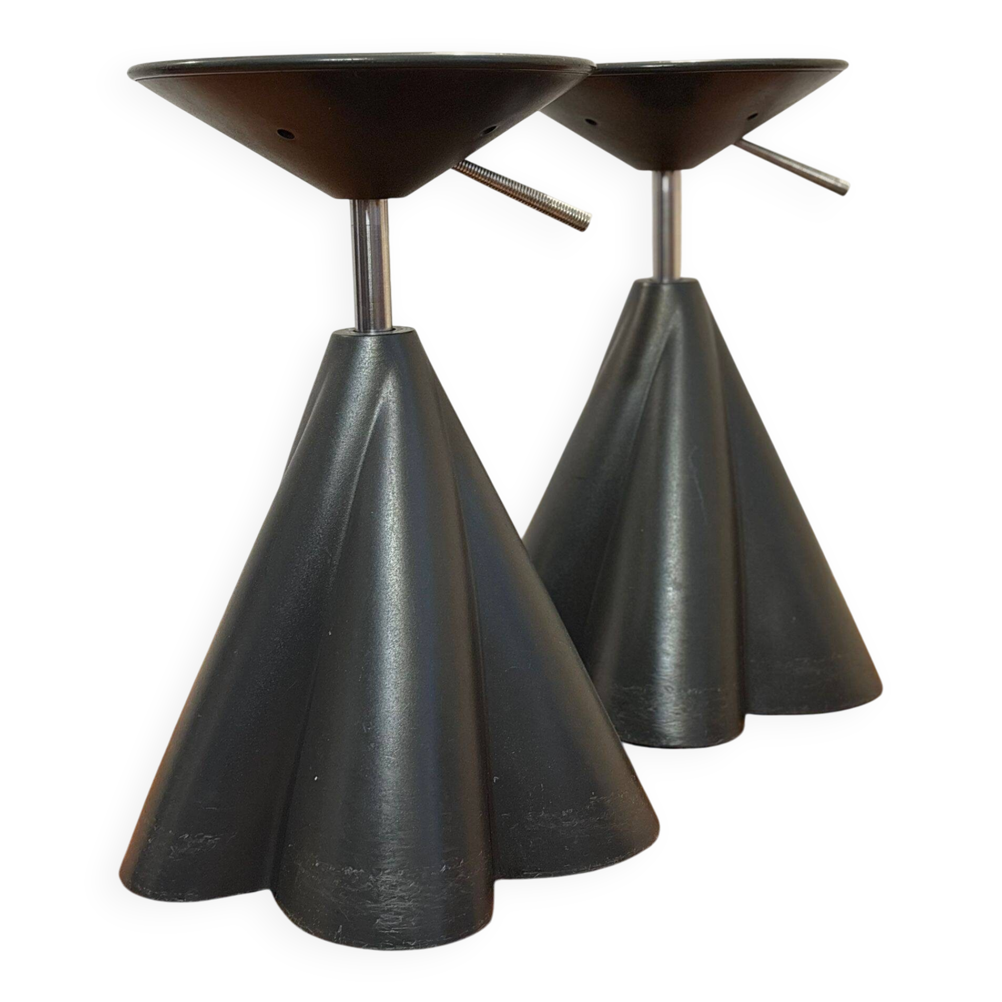 Pair of stools "Indispensabili" – Philippe Starck for L'Oréal, 1989