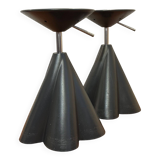 Pair of stools "Indispensabili" – Philippe Starck for L'Oréal, 1989