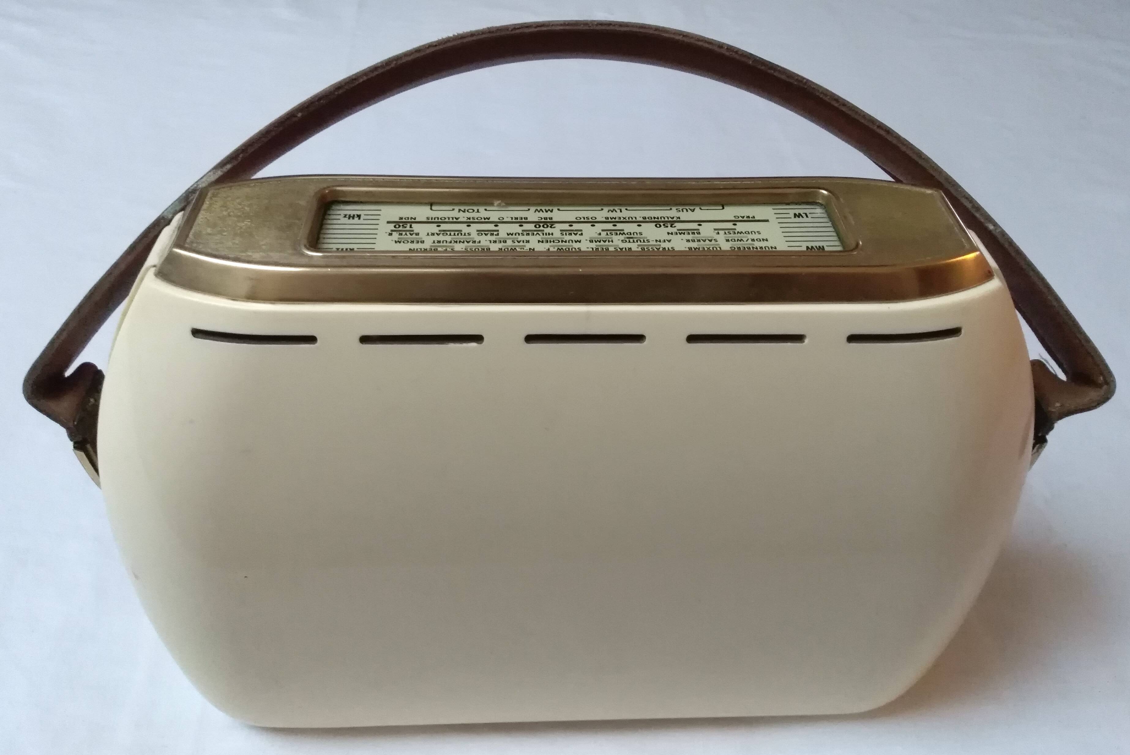 Portable radio schaub lorenz 1959