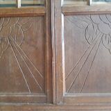 Art Deco glass cabinet