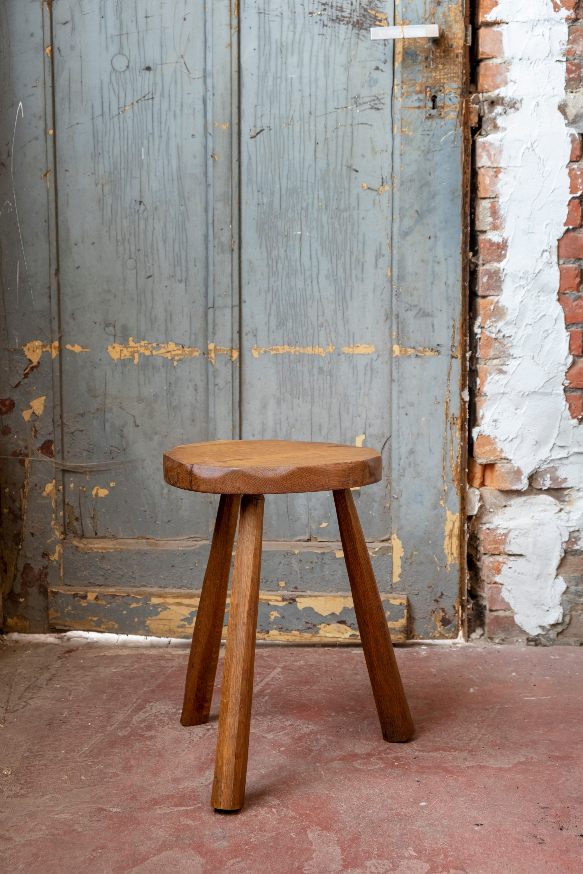 Vintage Stool in Oak
