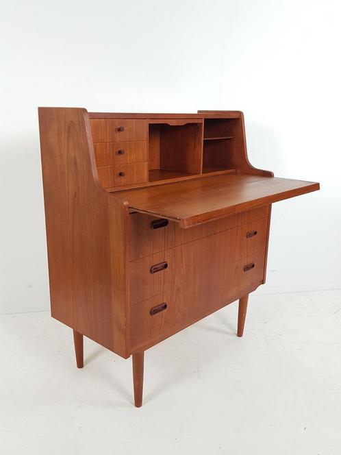Vintage Danish teak secretary Chatol