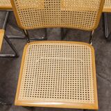Lot of 4 chairs B32 by Marcel Breuer