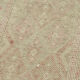 Hand-knotted one-of-a-kind turkish beige runner rug 82 cm x 340 cm