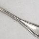 Christofle Rubans model, 6 fish cutlery, 12 pieces in silver-plated metal.