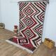 Handmade moroccan berber rug 254 x 136 cm