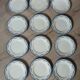 12 antique ironstone dinner plates