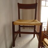 Set of 6 chairs Scandinavian rosewood