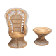 Emmanuelle vintage s 1970 Indonesia rattan chair