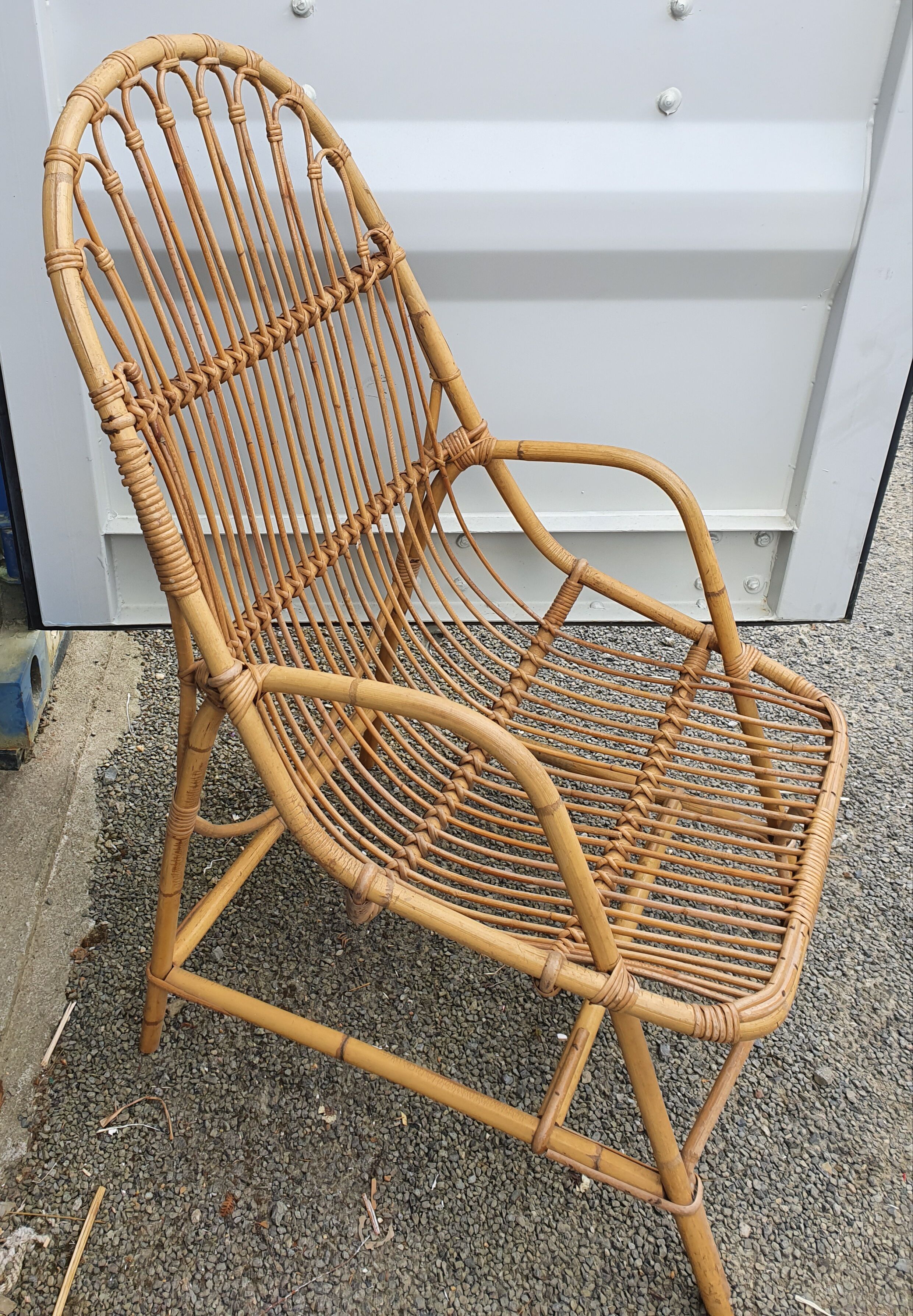 Fauteuil en rotin