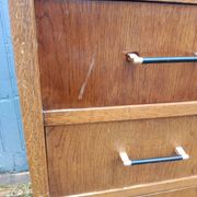 Commode vintage pieds compas