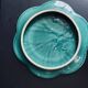 Verceram green vintage trivet