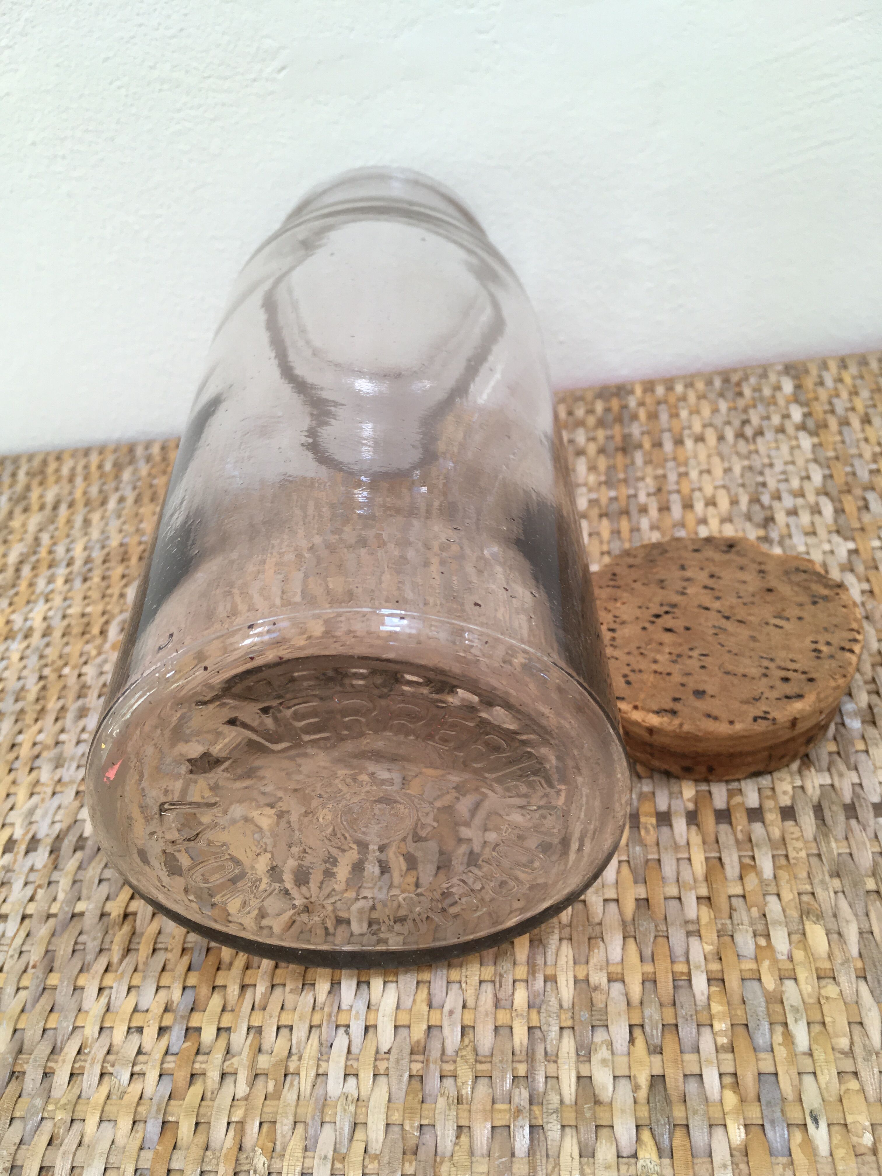 Vintage jar apothecary style