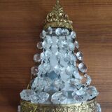 Hot air balloon wall light with tassels