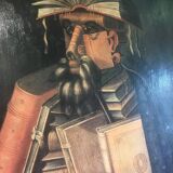 The Librarian, on canvas 89x65