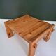 Modern Scandinavian coffee table in pine by Yngve Ekström