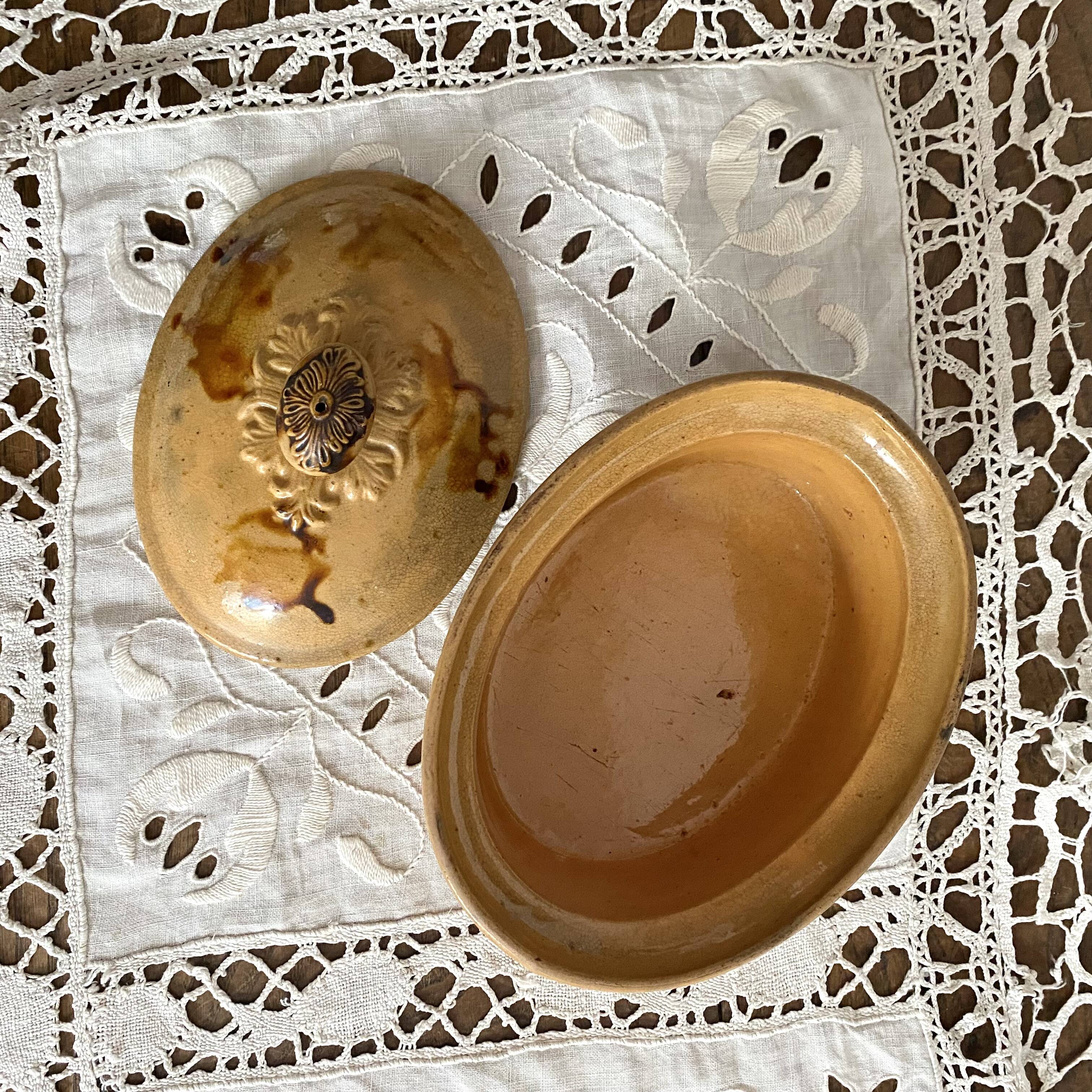 Old terracotta terrine Miele