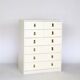 70s eight-drawer chest of drawers