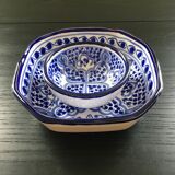 Set ceramics blue décor