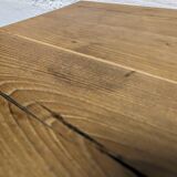 Solid oak coffee table